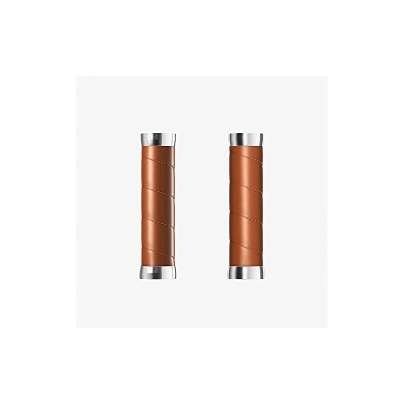 BROOKS Slender Leather Grips, 5.1 inches (130 mm), Aged Dark