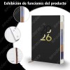 Agenda Diaria Semanal Ejecutiva Escolar Personal 2026