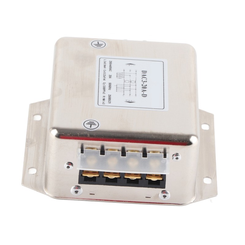 3 Phase Terminal Filter 3 Wire for Power Line Electronic
