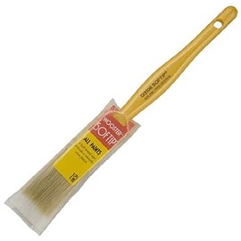 Wooster Brush Q3108-1 Softip Paintbrush, 1-Inch, White - 2 Pack