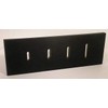 Heavy Duty 1" Rubber ATV/UTV Snow Plow - Rubber Cutting