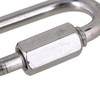 Mxfans 10PCS Silver 304 Stainless Steel M3.5 Link Chain for