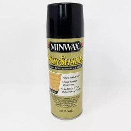 Minwax Polyshades SATIN CLASSIC OAK Stain & Polyurethane In 1 Step Spray NEW