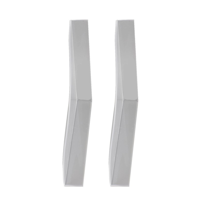 2 Pcs Bathtub Splashing Guard Acrylic Shower Tub Corner Water
