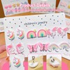 EIHI 6 Pairs of Children's Clip Earrings, Without Pierced Earrings,