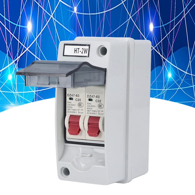 Distribution Box 2 Way Distribution Case Distribution Junction Boxes Transparent