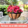 LaLaGreen Outdoor Hanging Baskets for Plants (2 Pack, 20 Inch)