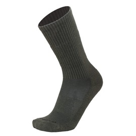 Legend Tuff Compression Merino Wool Tactical Boot Socks, Foliage Green, Medium
