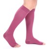 Doc Miller Open Toe Compression Socks 1 Pair 20-30mmHg Support
