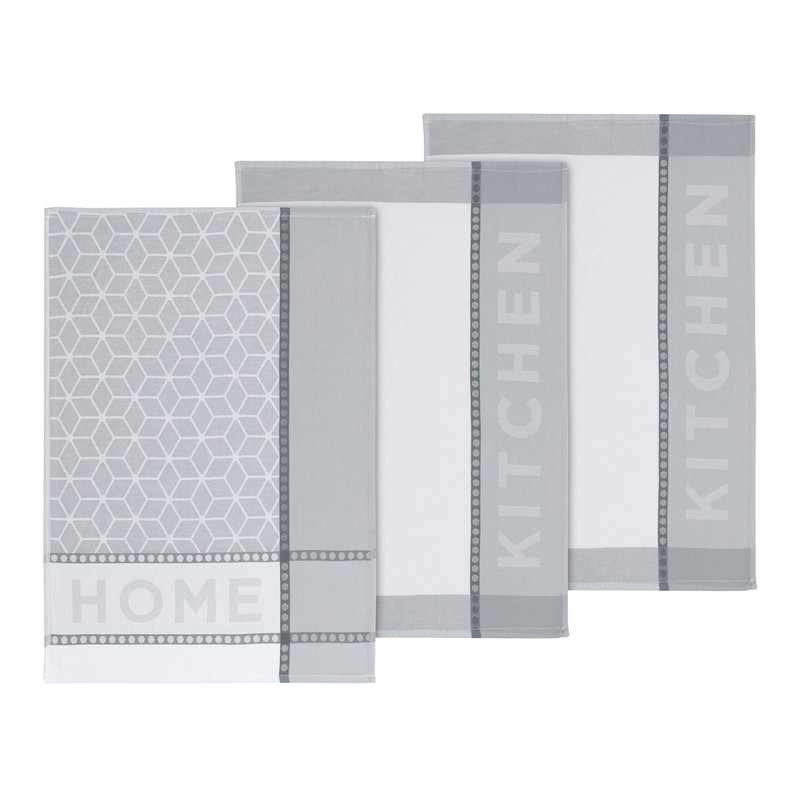 Dyckhoff Set of 3 kitchen towels – tea towels in