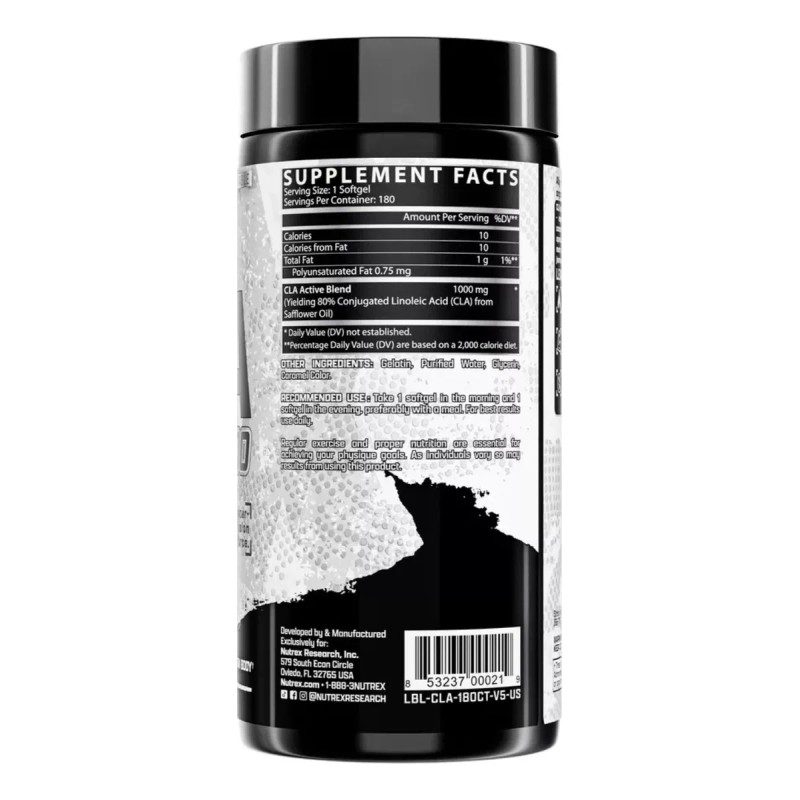 Lipo 6 Cla Nutrex 180 Cpsulas Sabor Sin Sabor