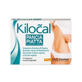 Kilocal Kilocal Pancia Piatta 15 Compresse - 21 g