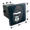 GRAPHICS & MORE Gorilla Face Tow Trailer Hitch Cover Plug