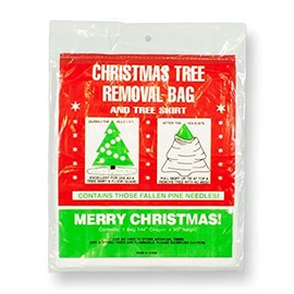 Christmas Tree Removal Bag - Disposable Tree Bag fits up to 7 Ft Tree