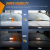 Nilight Emergency Strobe Lights Windshield Hazard Warning Safety Flash with