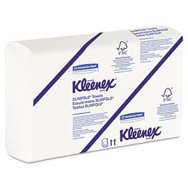 Kimberly-Clark Professional Kleenex Slimfold White Hand Towels, 90 sheets, 24 ct