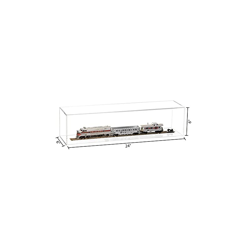 Better Display Cases Model Train Clear Acrylic Table Top Display