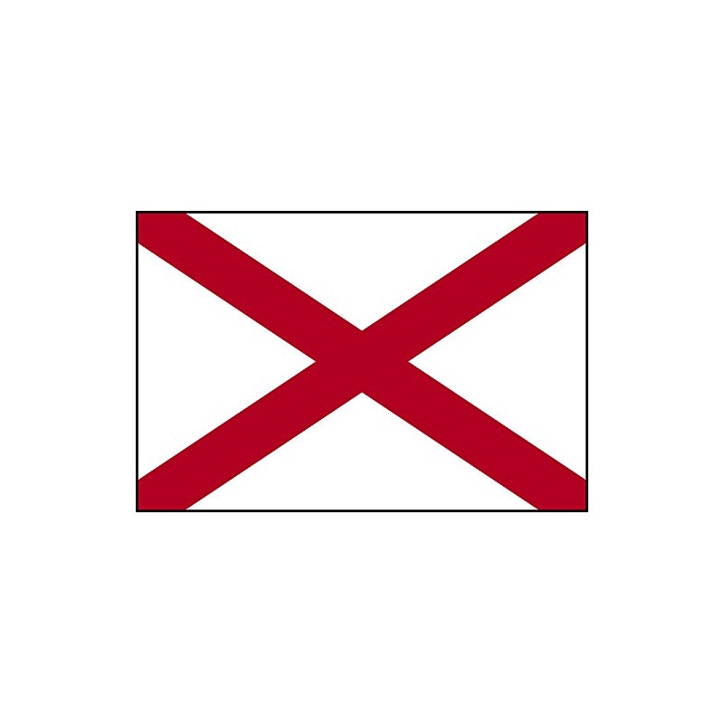 Rogue River Tactical Alabama State Flag Sticker Car Decal Bumper