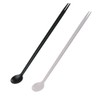 IKAAR Set of 2 Long Spoons, Plastic Spoons, Fork Spoon,