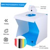 KICHOUSE High Brightness Led Photo Studio Light Box 20cm Folding