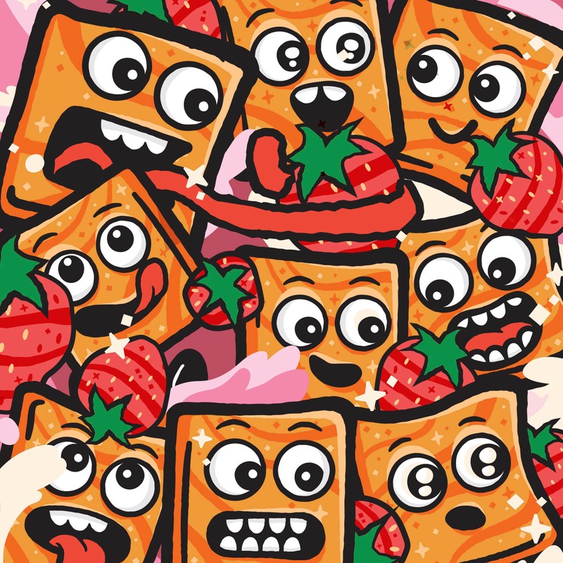 Cinnamon Toast Crunch Breakfast Cereal, Crispy Strawberry Cereal, Family Size,