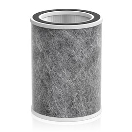 HP202 Replacement Filter Compatible with Shark HP201, HP202, HP302 UA205, AP1000 and for Shark HC501, HC502 Air Purifier MAX, 3-in-1 H13 Grade True HEPA Filter, Part # HE2FKBAS HE2FKBASMB, 1 Pack