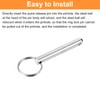 sourcing map 4Pcs 9.5mmx61mm Quick Release Pins, 316 Stainless Steel