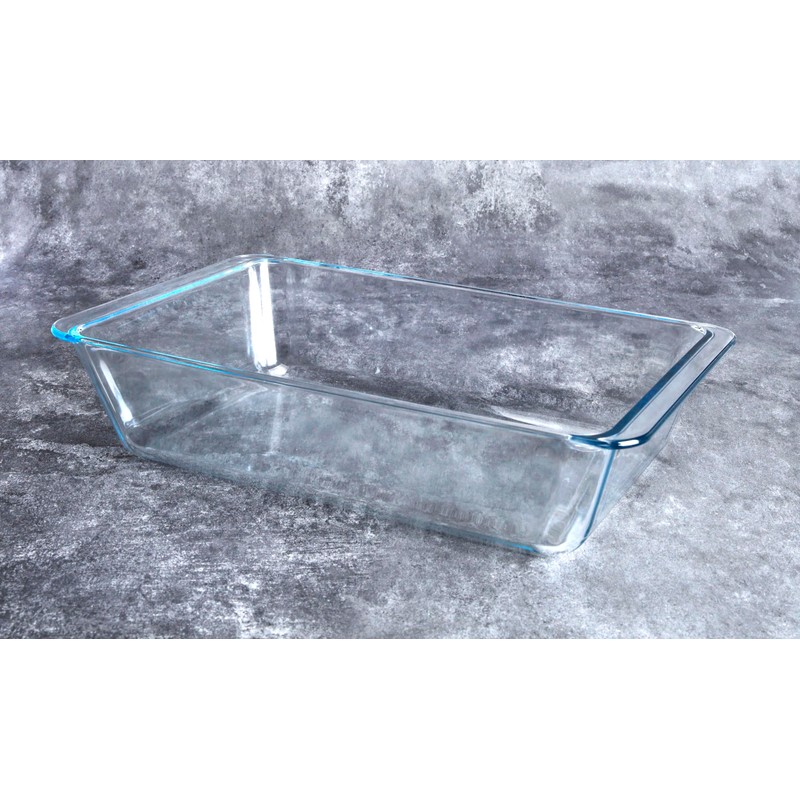 Deep Clear Glass Baking Dish, Rectangular Tempered Glass Baking Pan,