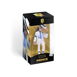 MINIX Collectible Bandai - Michael Jackson Collectible Figure, 12 cm, Collectibles for Exhibition, Gift Idea, Toy for Kids and Adults, Music Fans (MN16228)