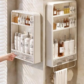 Bathroom Organizer Shelves - Color: A-2 Layers