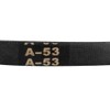 sourcing map A-53 Drive Belt 53 Inch Pitch Length Industrial