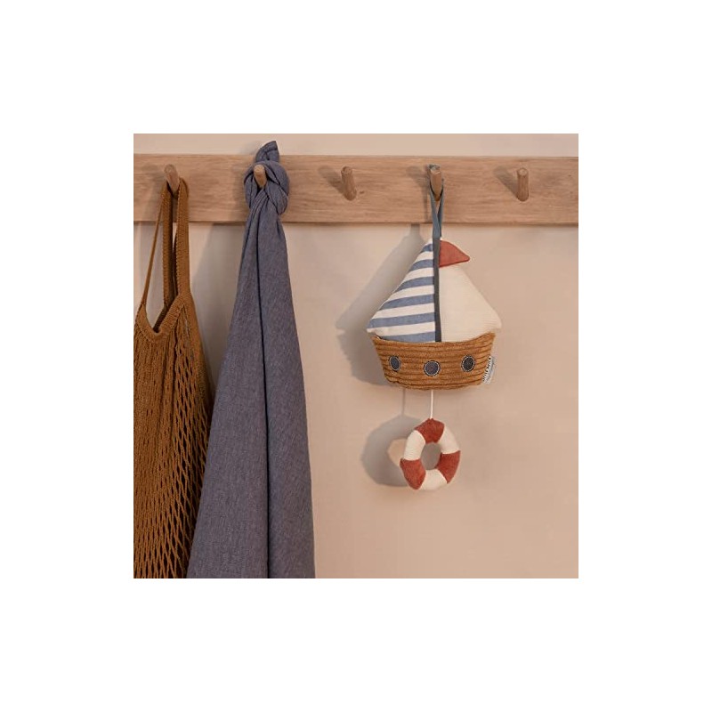 Little Dutch Sailors Bay 8605 Fabric Music Box Boat