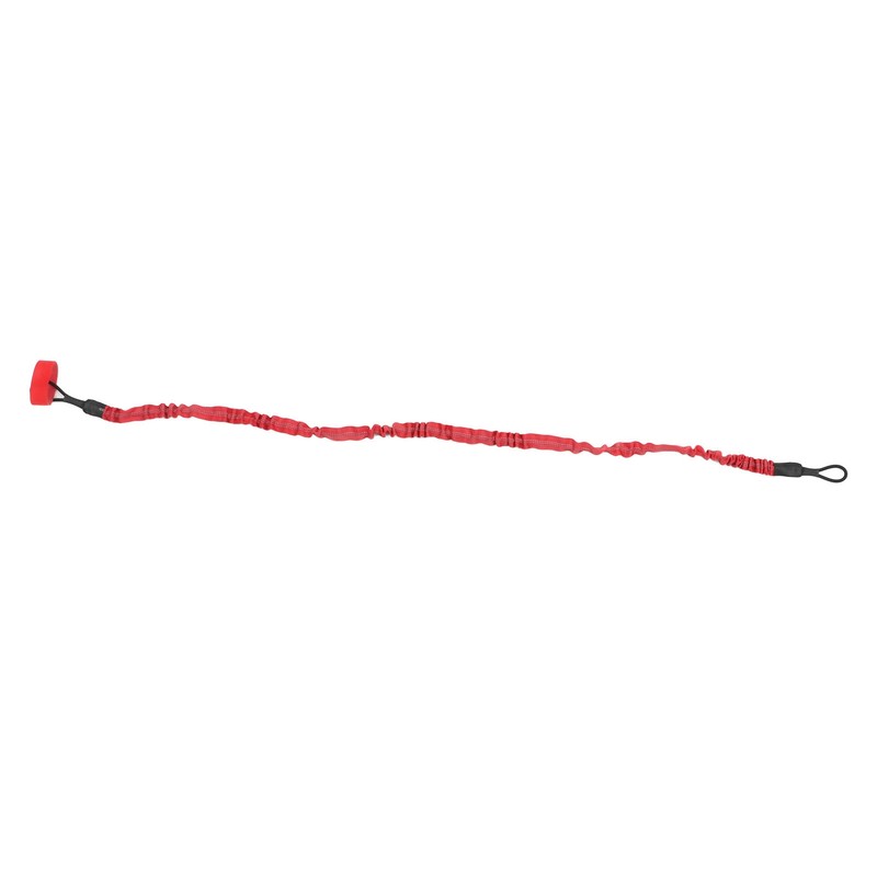 2Pcs Kayak Paddle Leash Nylon Rubber Corrosion Resistant Stretchable Anti