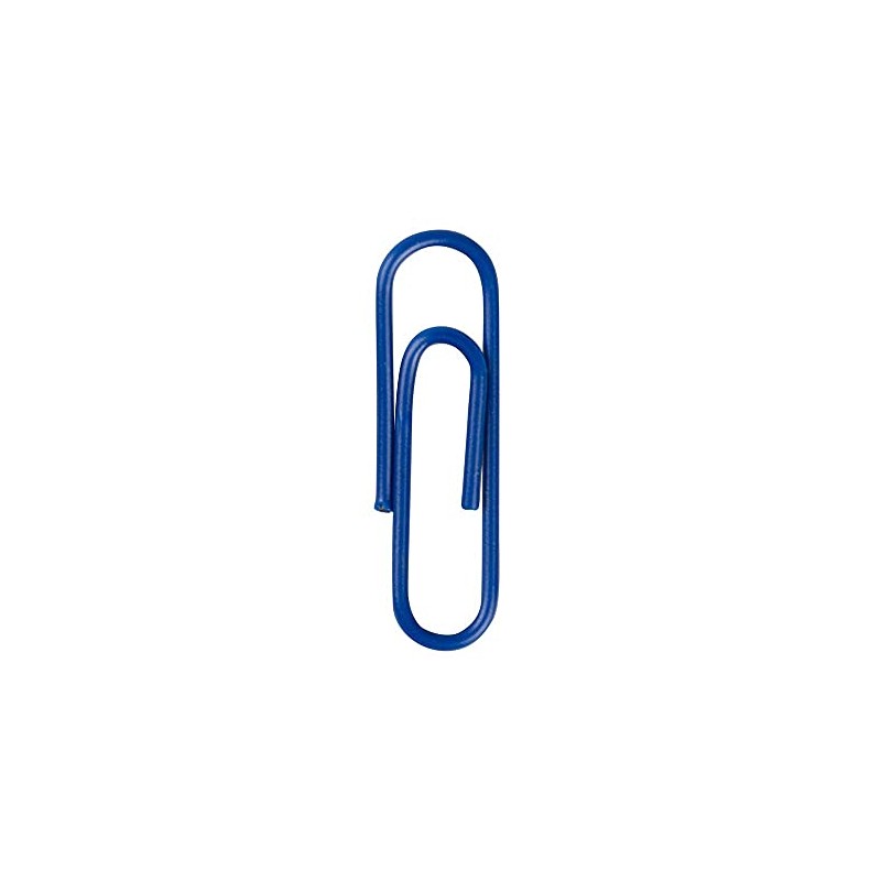 JAM papel® – Clips – Regular y Jumbo Clips, Azul,