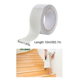 5 cm x 10 m Non-Slip Strips for Stairs, Non-Slip Tape for Stairs, Bathrooms, Slopes, Ladders, Swimming Pools