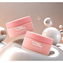 5in1 Superfood Hair Mask | 10-Minute Superfood Vitamin Infusions Hair Mask for Damaged, Dry Hair | Promotes Thicker, Fuller, and Shiny Locks (200ml) (2PCS)