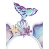 A Miaow Shiny Sequin Mermaid Headband Glitter Mermaid Princess Seashell