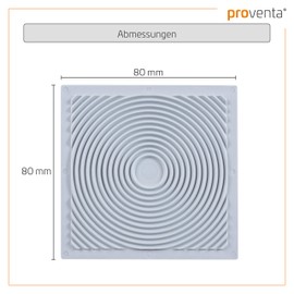 proventa® Non-Slip and Anti-Scratch Pads for Wooden Floors, Made in Germany, Beige, Pack of 4, Stackable
