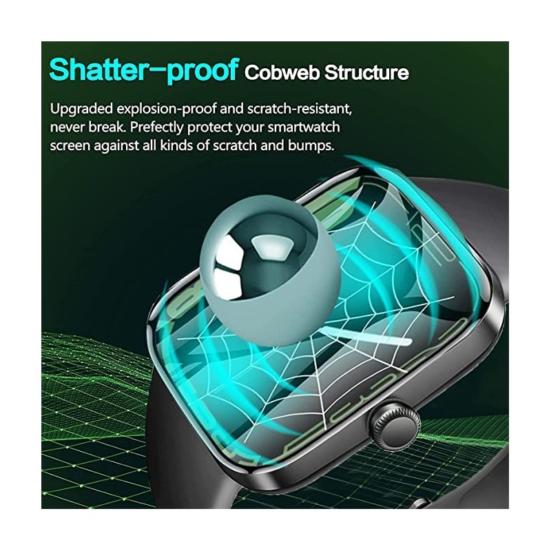 Blueshaweu Screen Protector Compatible with Parsonver Smartwatch 1.32 Inch SPROD1,