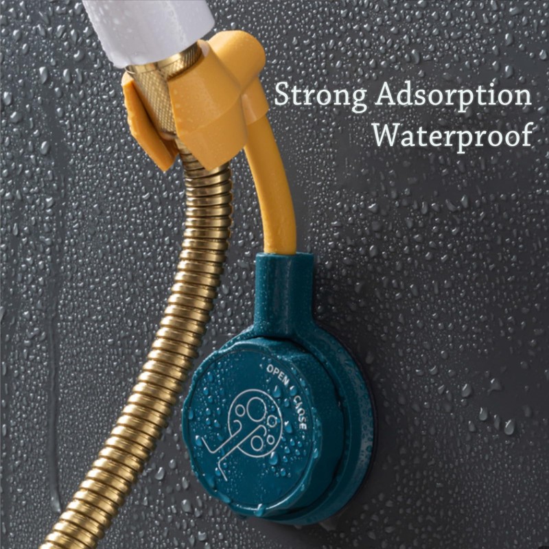 Shower Holder No Drilling Shower Head Holder Suction Cup Adjustable