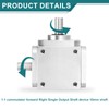 sourcing map Gear Box 90 Degree Right Angle Bevel Gearbox