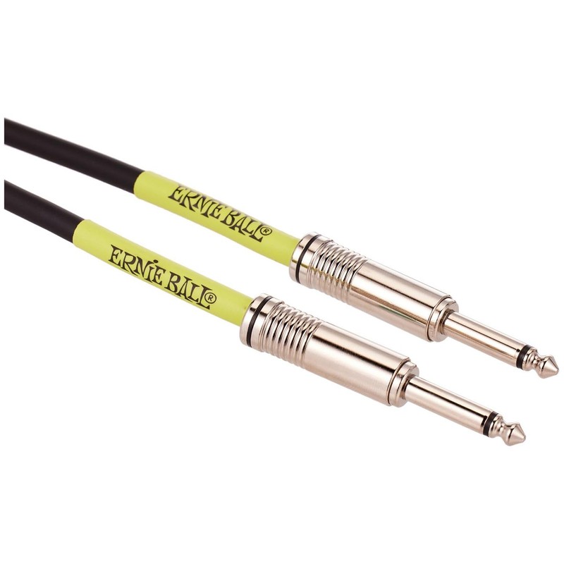 Ernie Ball - Cable para instrumentos, recto/recto, 3 m, color