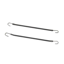 Ari Haarbinder glatt 12 Stk. braun