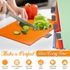 EZTICO 4-Piece Non-Toxic Cutting Board Set with Premium Scissors –