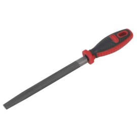 Sealey AK5731 Half-Round Engineer's File, Multi-Colour, 200 mm