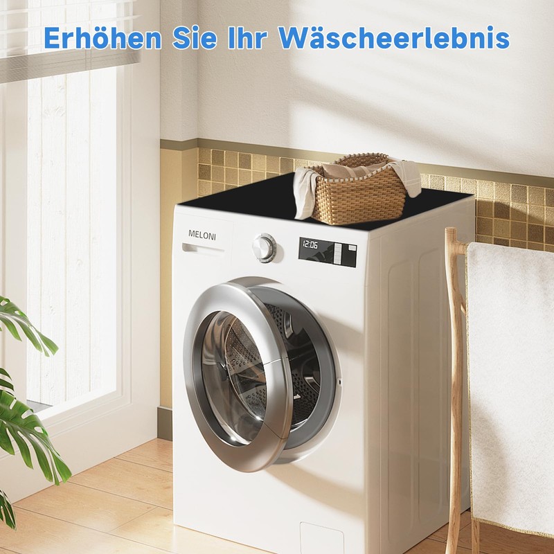 Washing Machine Pad, 68.5 x 68.5 cm, Non-Slip Washing Machine