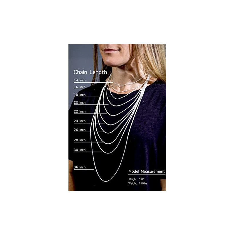 Sterling Silver Diamond-Cut Popcorn Chain 2.9mm 925 New Criss Cross