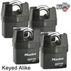 Master Lock Pro Series Padlock - (4) High Security Locks