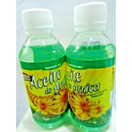 Productos del Roble 2x Arnica Oil 100% Natural Aids Bumps Bruises Aceite de Arnica del Roble 120 ml
