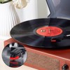 Red Record Player Needles, Durable Ruby Stylus Needle, Record Player